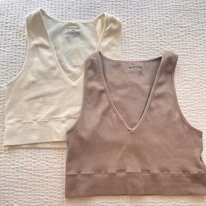 TWO PACK: Long Bralette/Tank